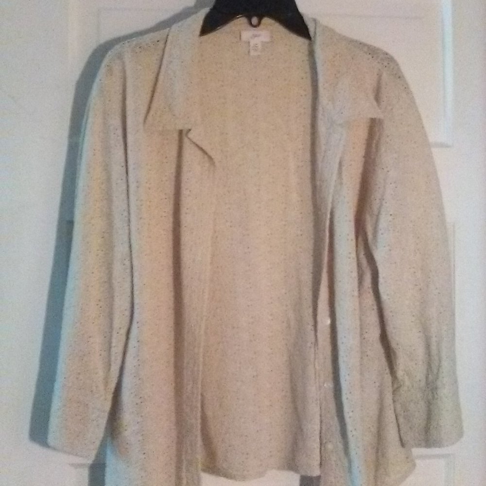J. Jill Petite Button Down Blouse